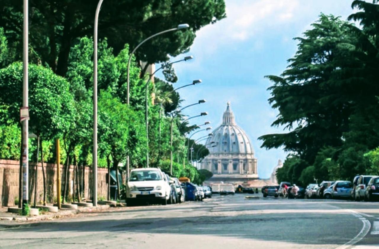 Vatican Area Piccolomini House Superattico Ristrutturato E Arredato Řím Exteriér fotografie